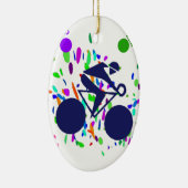 サイクリング セラミックオーナメント (右)