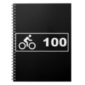 サイクリング – センチュリーライド100 ノートブック (正面)