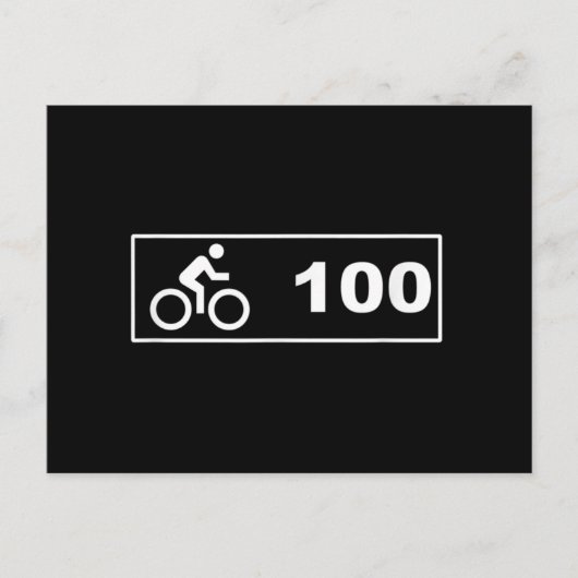 サイクリング – センチュリーライド100 ポストカード (正面)