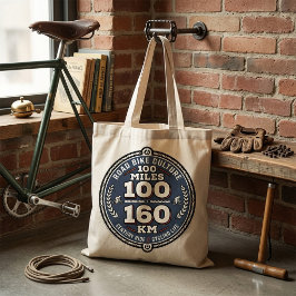 サイクリング センチュリーライド 100マイル 160km トートバッグ