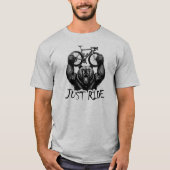 サイクリング ベアライド Tシャツ (正面)