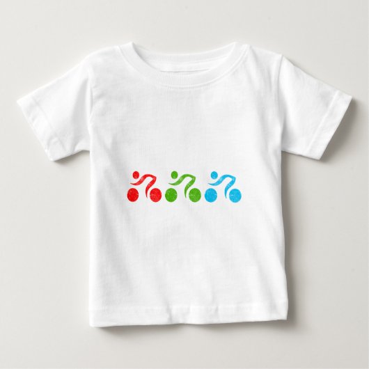 サイクリング ベビーTシャツ (正面)