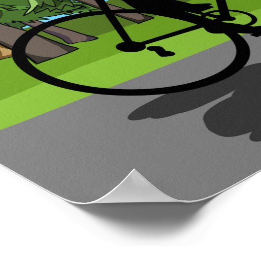 サイクリング ポスター (角)