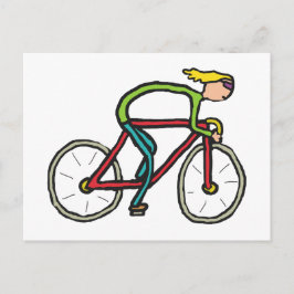 サイクリング ポストカード