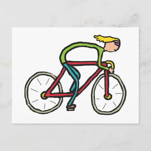 サイクリング ポストカード (正面)