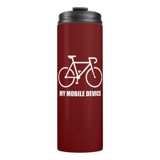 サイクリング、マイモバイルデバイス タンブラー (正面)