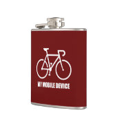 サイクリング、マイモバイルデバイス フラスク (左)
