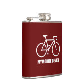 サイクリング、マイモバイルデバイス フラスク (右)