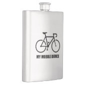 サイクリング、マイモバイルデバイス フラスク (右)