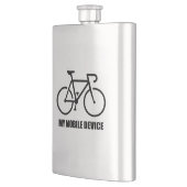 サイクリング、マイモバイルデバイス フラスク (左)