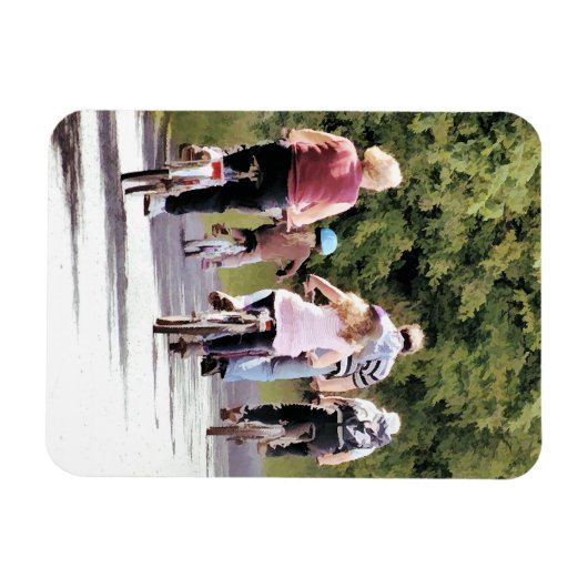 サイクリング マグネット (横)