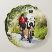 サイクリング ラウンドクッション (裏面)