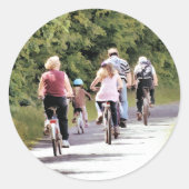 サイクリング ラウンドシール (正面)