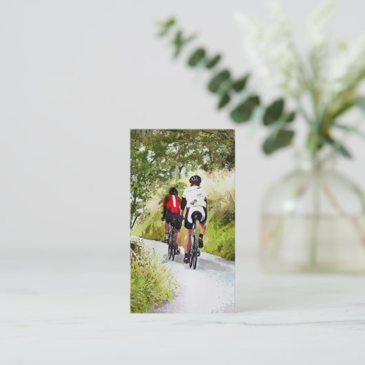 サイクリング 名刺 (スタンド正面)