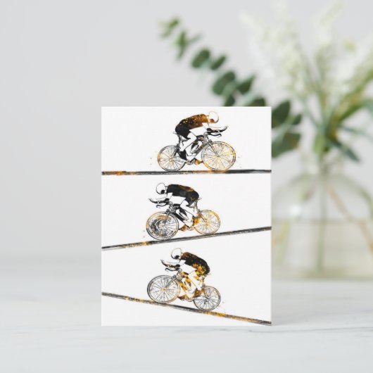 サイクリング 招待状 (スタンド正面)