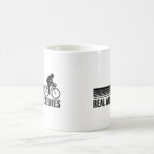 サイクリング(男性) コーヒーマグカップ (中央)