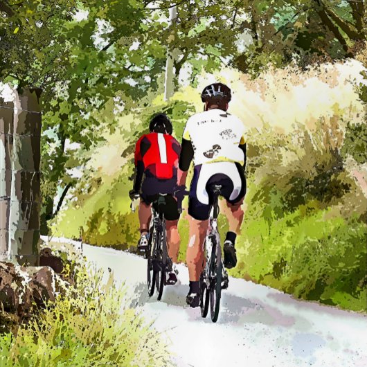 サイクリング 紙コップ