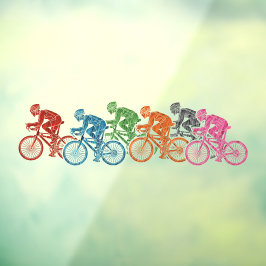 サイクリング 自転車 ライド グループ ライダー ウィンドウサイン
