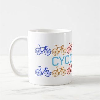 サイクリング，自転車，ロードバイク，サイクリスト，嚢胞学者 コーヒーマグカップ
