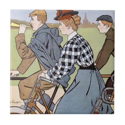 サイクリング、自転車、ヴァンカスペル タイル (正面)