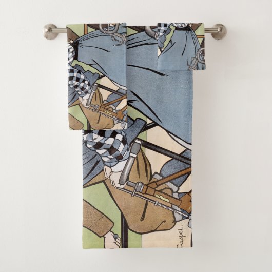 サイクリング、自転車、ヴァンカスペル バスタオルセット (インサイチュ)