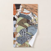 サイクリング、自転車、ヴァンカスペル バスタオルセット (ハンドタオル)