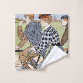 サイクリング、自転車、ヴァンカスペル バスタオルセット (ウォッシュタオル)