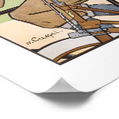 サイクリング、自転車、ヴァンカスペル ポスター (角)