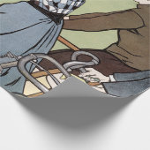 サイクリング、自転車、ヴァンカスペル ラッピングペーパー (角)