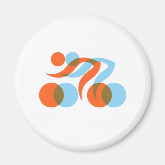 サイクリング_Fever_2_cyclers.png マグネット (正面)