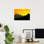 サイクリング: mountain rayz : ポスター (ホームオフィス)