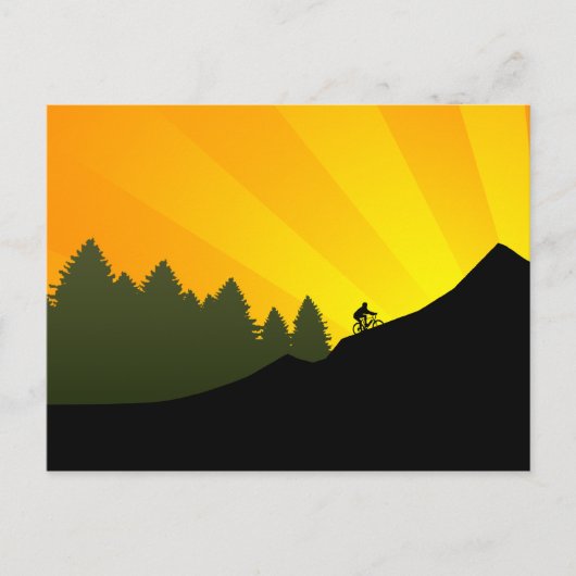 サイクリング: mountain rayz : ポストカード (正面)