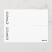 サイクリングAarhus、2xブックマーク ポストカード (裏面)