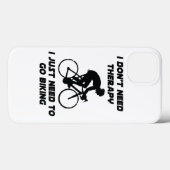 サイクリングTシャツを行く必要がある Case-Mate iPhoneケース (裏面 (横))