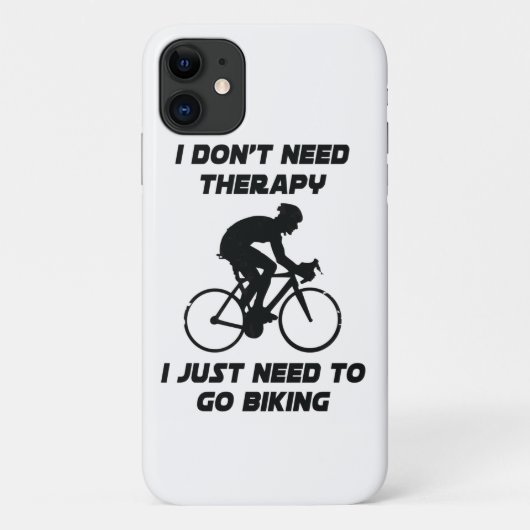 サイクリングTシャツを行く必要がある Case-Mate iPhoneケース (裏面)