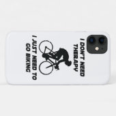 サイクリングTシャツを行く必要がある Case-Mate iPhoneケース (裏面(横))