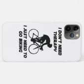 サイクリングTシャツを行く必要がある Case-Mate iPhoneケース (裏面(横))