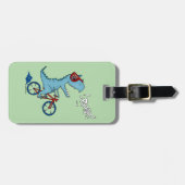 サイクリングTレックス轟音 ラゲッジタグ (正面横)