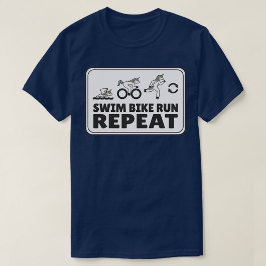 サイクリー走クリピート1 Tシャツ (デザイン正面)