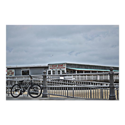 サイクリー・テイラーによるボーディングウォーク フォトプリント            (正面)
