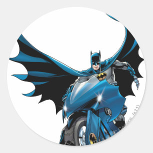 サイクルのバットマン ラウンドシール