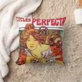 サイクルの完全、ミュシャ クッション (ブランケット)