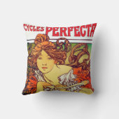 サイクルの完全、ミュシャ クッション (裏面)