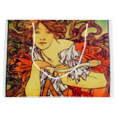 サイクルの完全、ミュシャ ラージペーパーバッグ (正面)