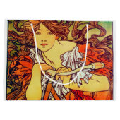 サイクルの完全、ミュシャ ラージペーパーバッグ (裏面)