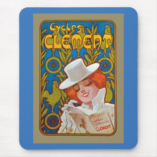 サイクルの連結 マウスパッド (正面)