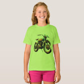 サイクルを上げる Tシャツ (正面フル)