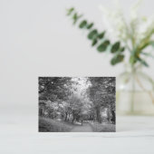 サイクルウェイ – 白黒 名刺 (スタンド正面)