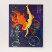 サイクルグラディエーターヴィンテージフランスのサイクリング広告ポスター ジグソーパズル (縦)