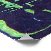 サイクルグラディエーター反射(時間フランスのサイクリング) ポスター (角)